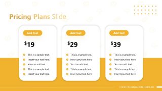Food Business Overview Template 
