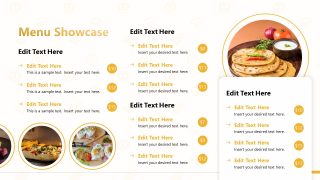 Food Business Menu Slide 