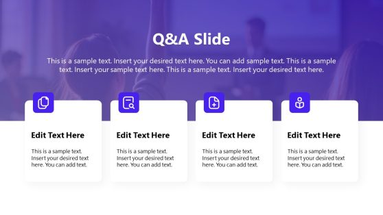 Q&A Slide Template for Academic Lectures