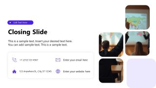 Academic Lecture PPT Template Slide 