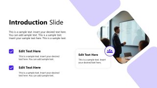 Academic Lecture Template Slide 