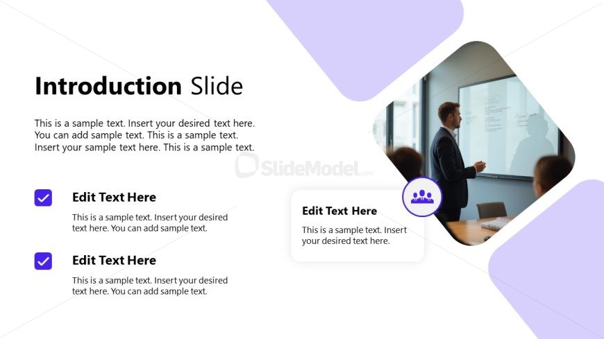 Academic Lecture Template Slide