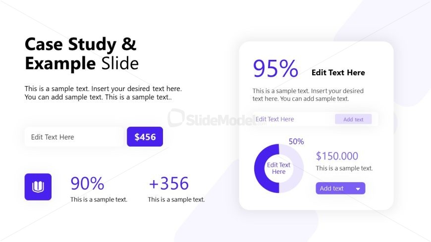 Academic Lecture Template Slide for Data Presentation