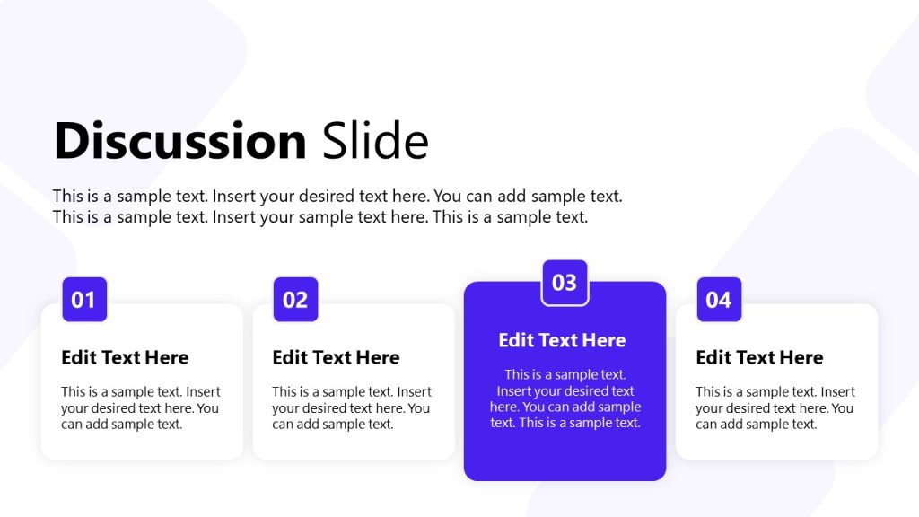 Discussion Slide Template for Academic Use