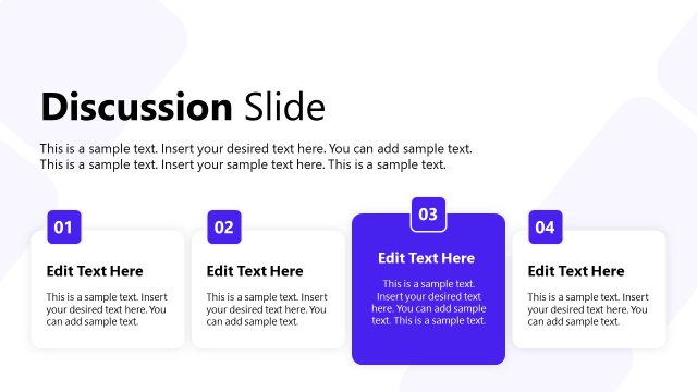 Discussion Slide Template for Academic Use