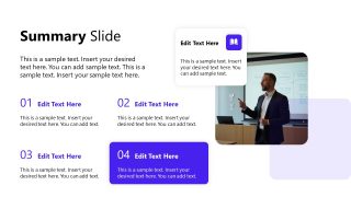 Editable Academic Lecture PPT Template