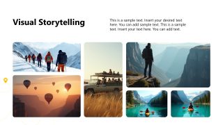 Creative Slide Template for Adventures Presentation
