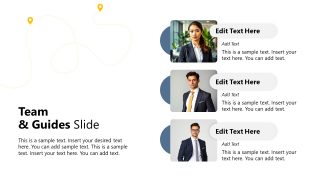 PPT Images Slide for Team Members Introduction Presentation