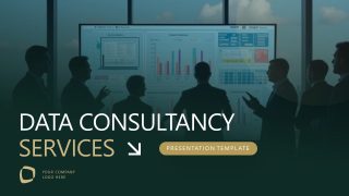 Editable Data Consultancy Services PPT Template
