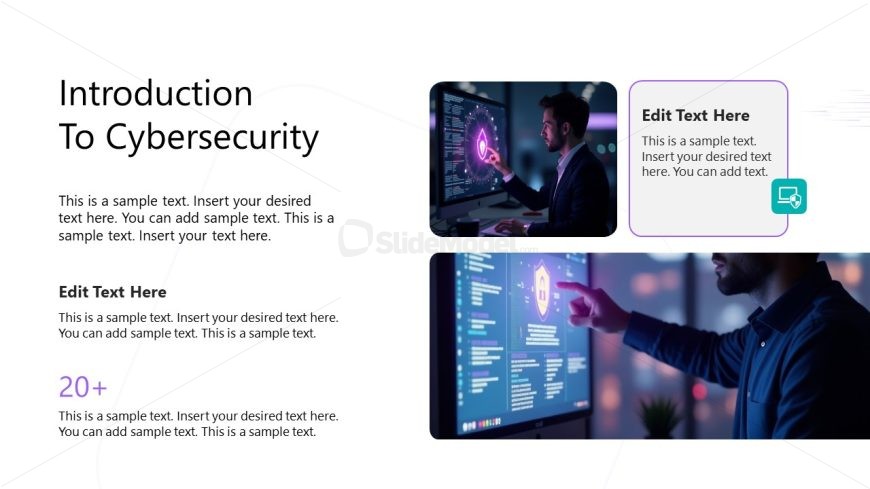 Cybersecurity Awareness Template for Presentation