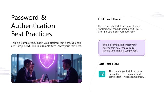 Password & Authentication Best Practices Presentation Slide