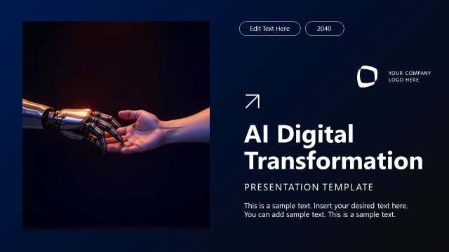 AI Digital Transformation PowerPoint Template