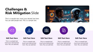 AI Digital Transformation PPT SLide Template