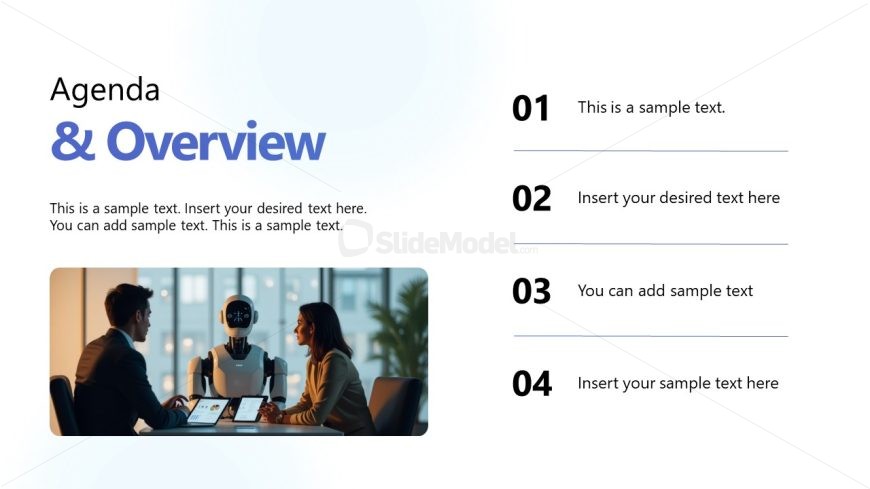 AI Workforce Transition Template for Presentation