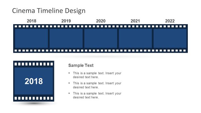 Editable Timeline and Planning PPT Cinema