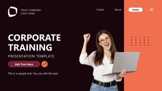 Editable Corporate Training PPT Template