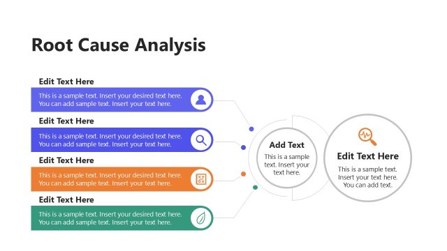 Root Cause Analysis Slide with Long Bars