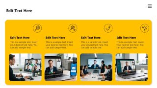 Editable Self Introduction Presentation Slide  