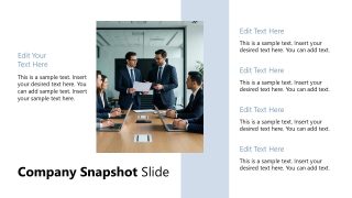 Engaging Minimal Style Business PPT Layout 