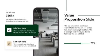 Mobile Mockup for Value Proposition - Corporate Vision Template