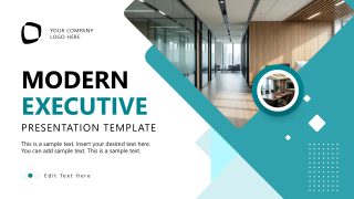 Editable Modern Executive PPT Template