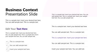 Customizable Business Strategy Overview PPT Template