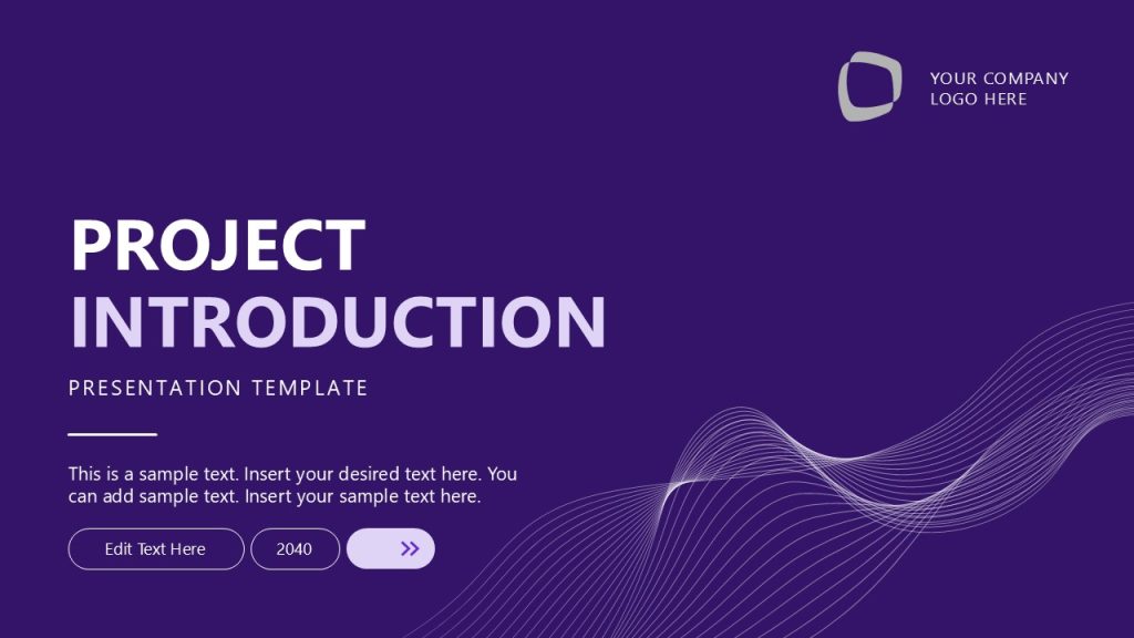 Cover Slide - Project Introduction Template - SlideModel