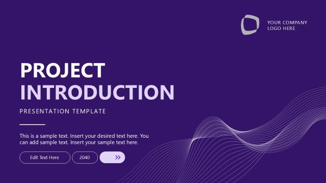 Project Introduction PowerPoint Template