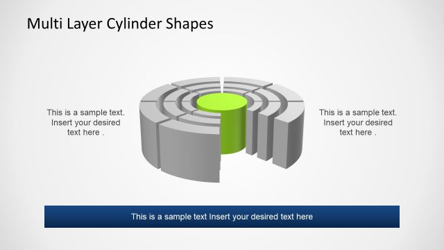 Multi Layer Cylinder Shape Template