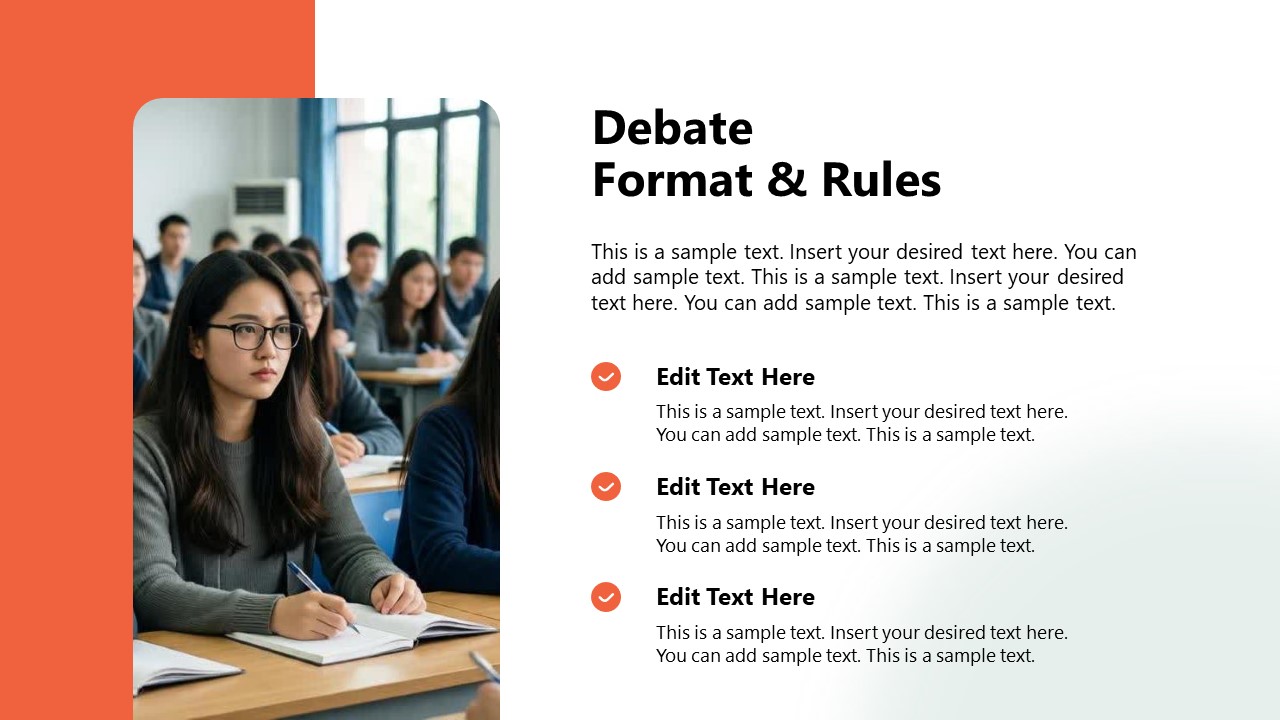 Editable Classroom Debate Kit Presentation Template - SlideModel
