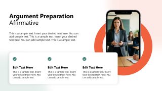 Classroom Debate Kit Template Slide 