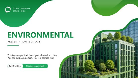 Editable Environmental PPT Template