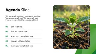 Customizable Environmental PPT Template