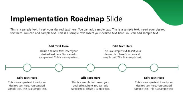 Implementation Roadmap Slide – Environmental Template