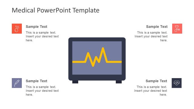 ECG Monitor Illustration in PowerPoint