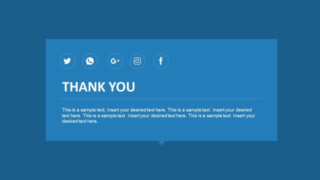 Thank You Slide Medical Infographics