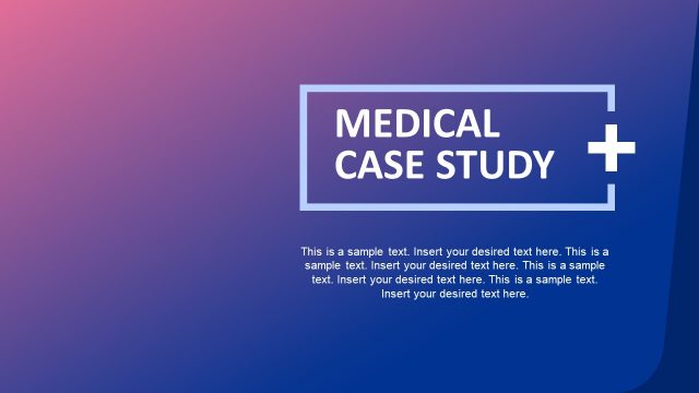Medical Case Study PowerPoint Template