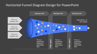 PPT Funnel Diagram Infographic Design