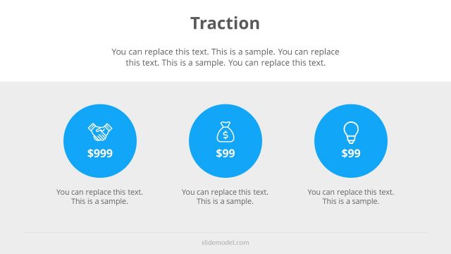 Traction Slide Design for Pitch Deck Presentations