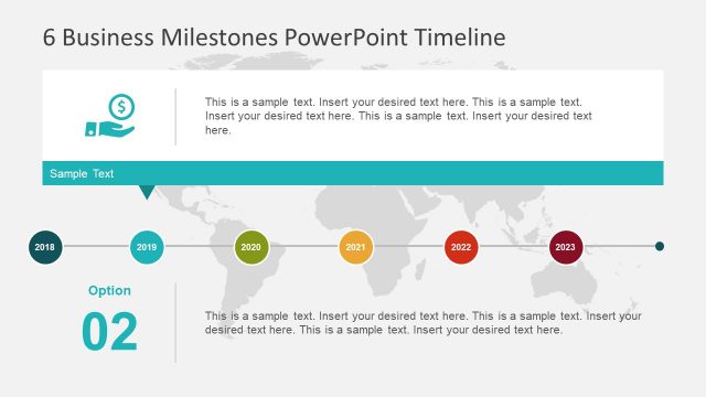 Business Milestone PowerPoint Infographic