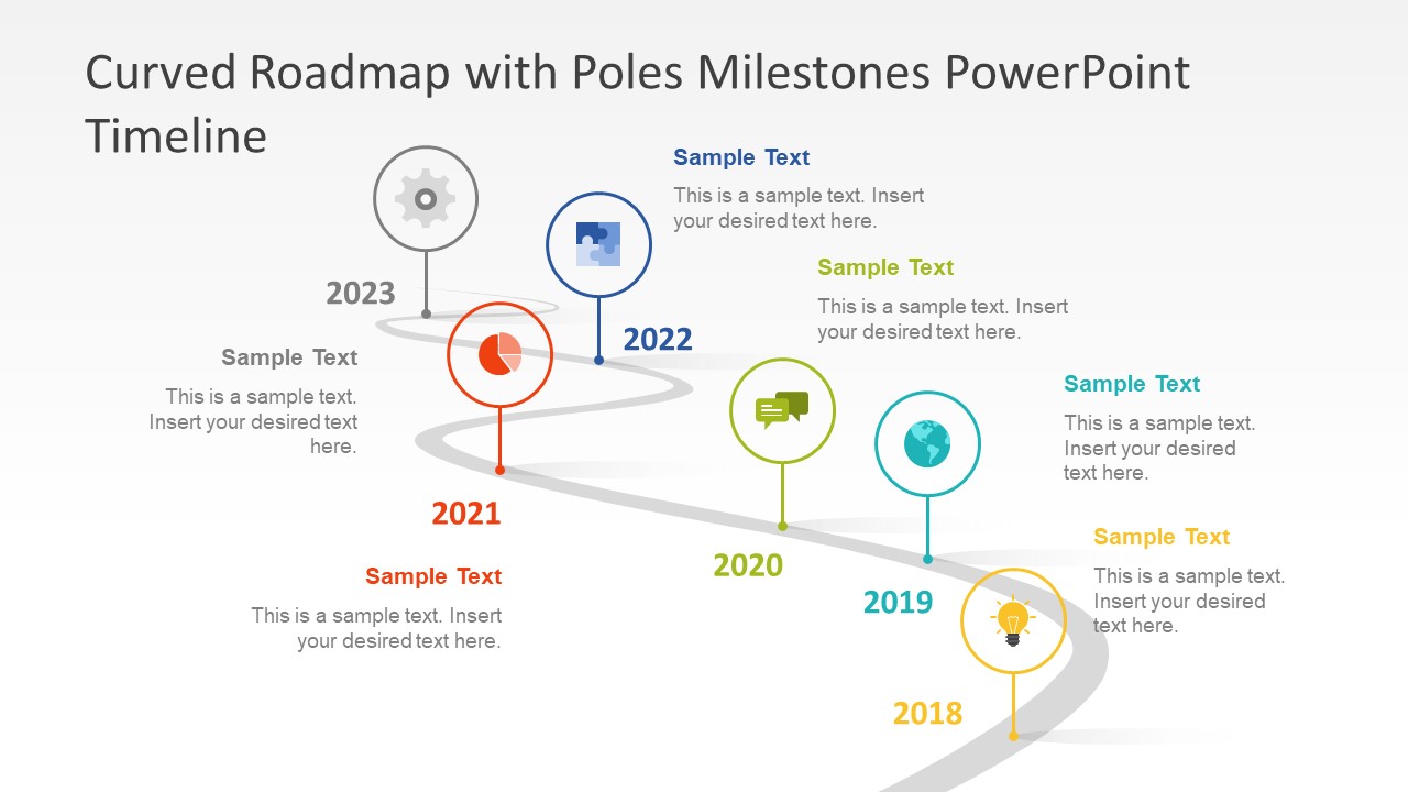 Infographic Timeline Presentation Slide