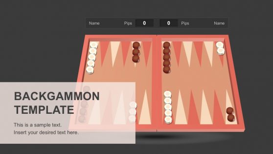 Backgammon PowerPoint Template