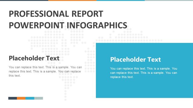 Professional Report Infographics PowerPoint Template