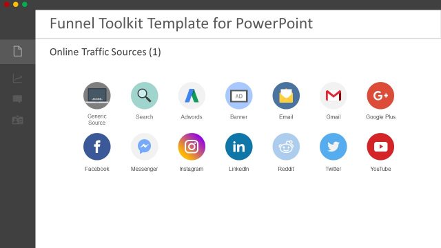 Infographic Slide of Social Media