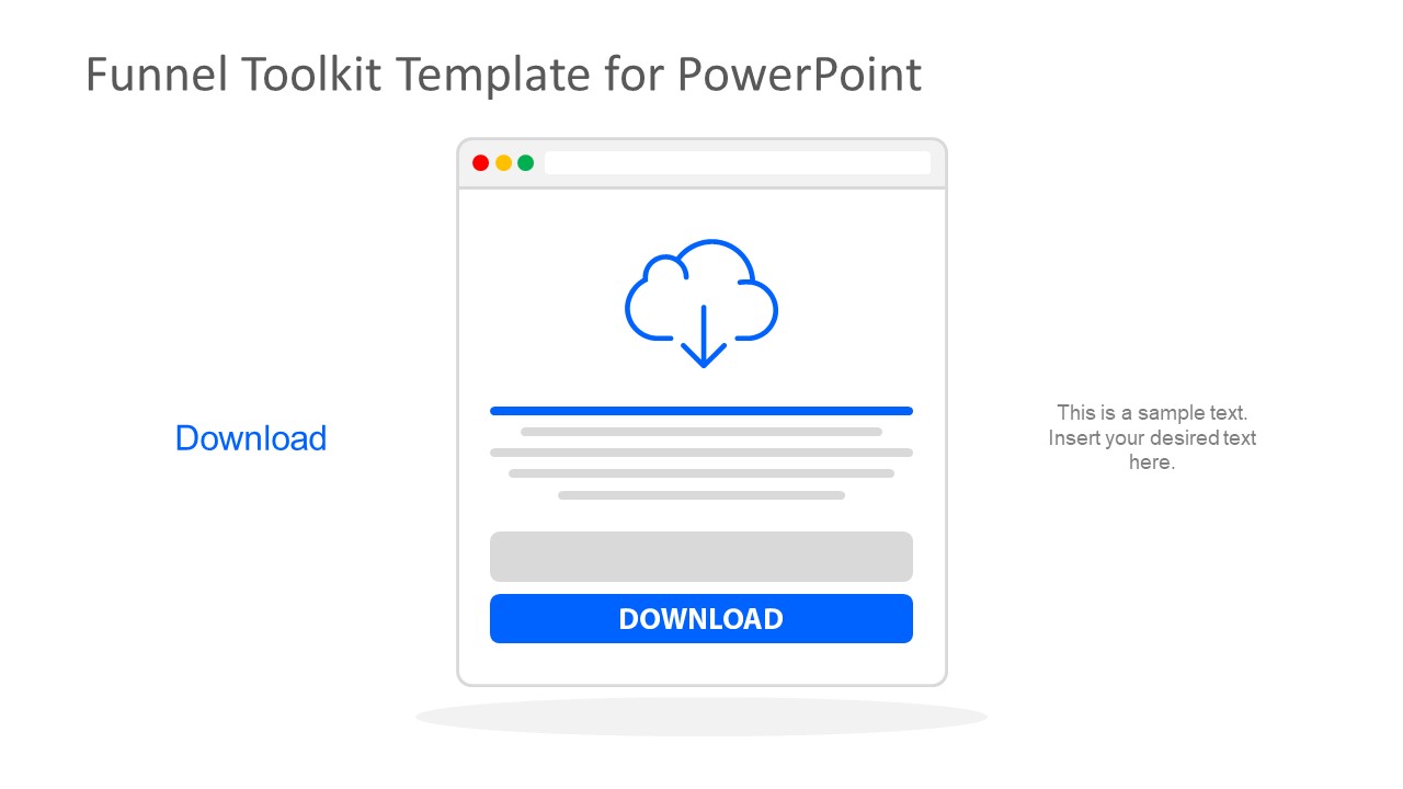 Cloud Download PowerPoint Document