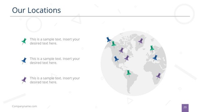 World Map Concept Design Business PPT