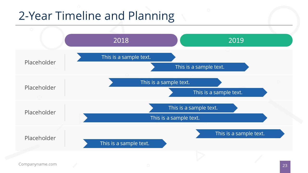 Timeline PowerPoint Slide Deck