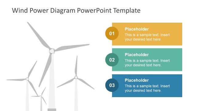 Wind Power Diagram PowerPoint Template