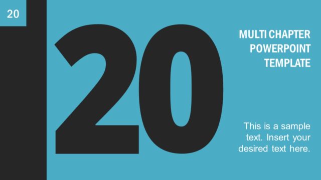 Multi Chapter Divider Page 20 PowerPoint