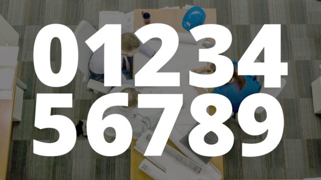 Slide Separators Number Presentation